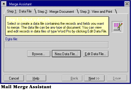 Mail Merge Helper
