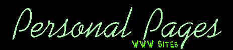 [Personal Pages]